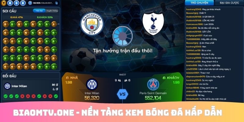 Biaomtv.one - Nền tảng xem bóng đá hấp dẫn