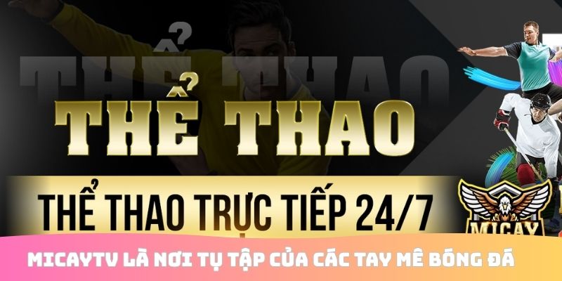 M​i​cayTV là nơi tụ tập của các tay mê bóng đá