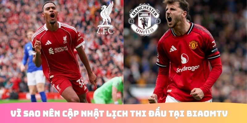 Vì sao nên cập nhật lịch thi đấu tại Biaomtv